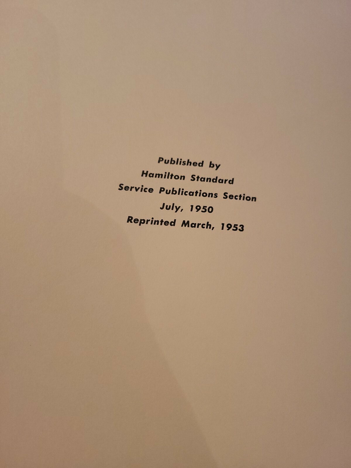 Hamilton Standard Engine Synchronizer Overhaul Manual Aircraft