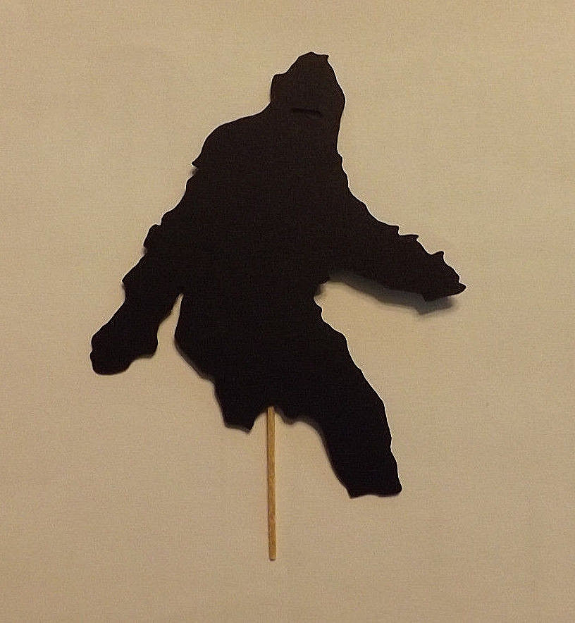 Lot of 12 Bigfoot Cupcake Toppers! Patty Design