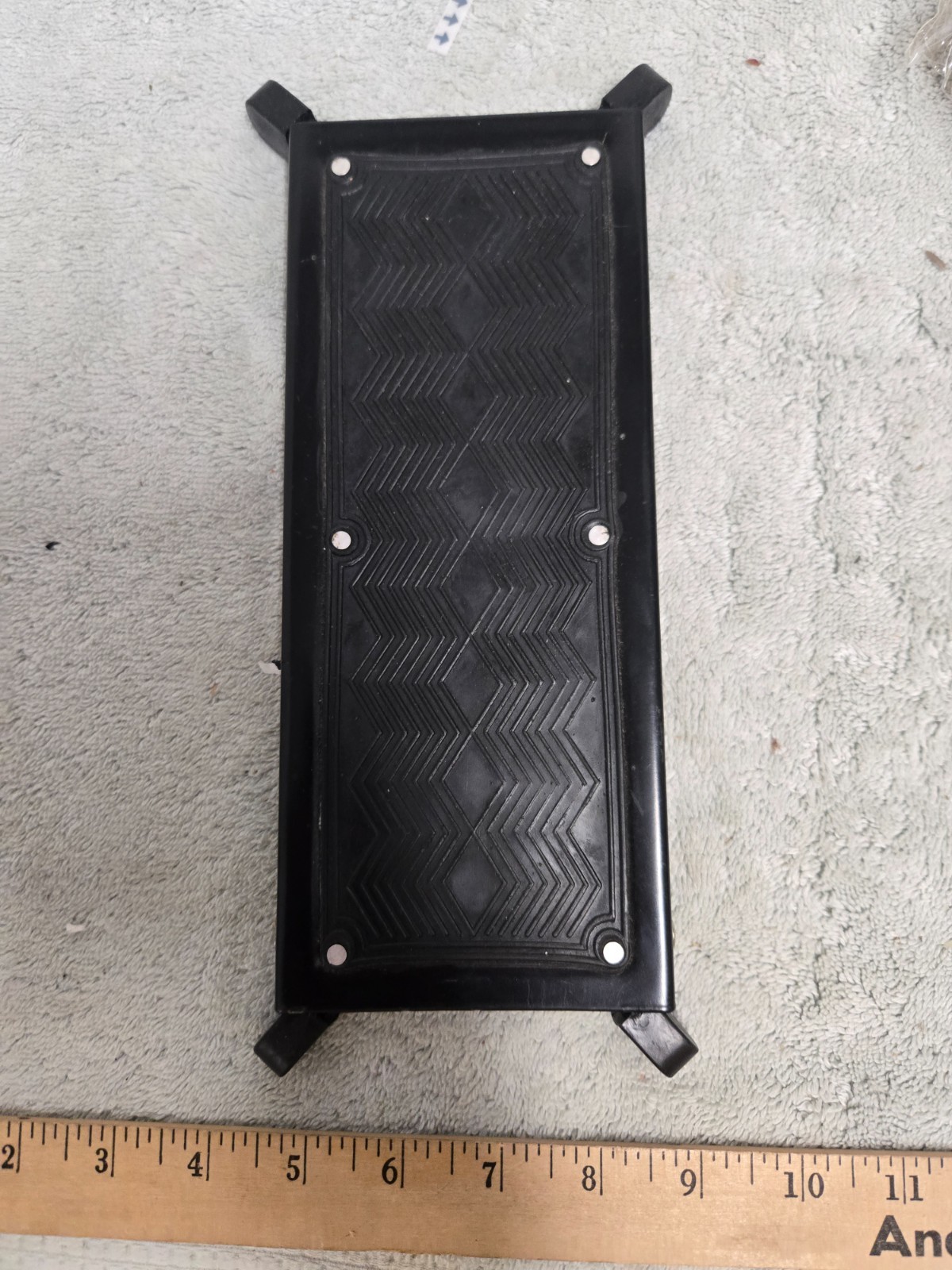 percussion foot rest, unbranded, & DP percussion practice pad