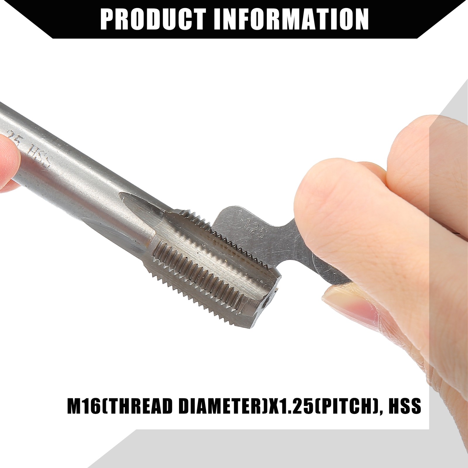 Universal Piece of 1 Spark Plug Thread Repair Tools with M14x1.25 Inserts