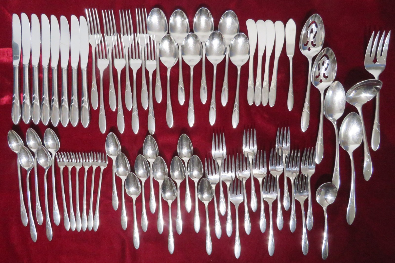 ONEIDA 1990 "Debonair" Stainless Flatware 64 Replacement Pieces uu