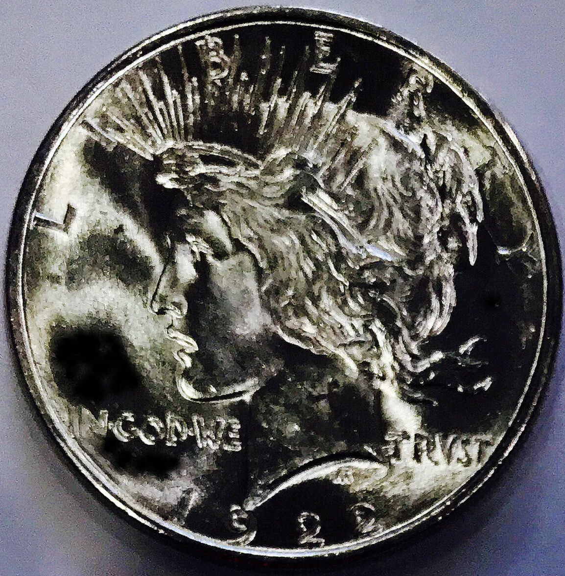 ⭐️1922 D Peace Dollar ABSOLUTE SHOW STOPPER LUSTER BOMB SUPERB GEMBU 90% SILVER
