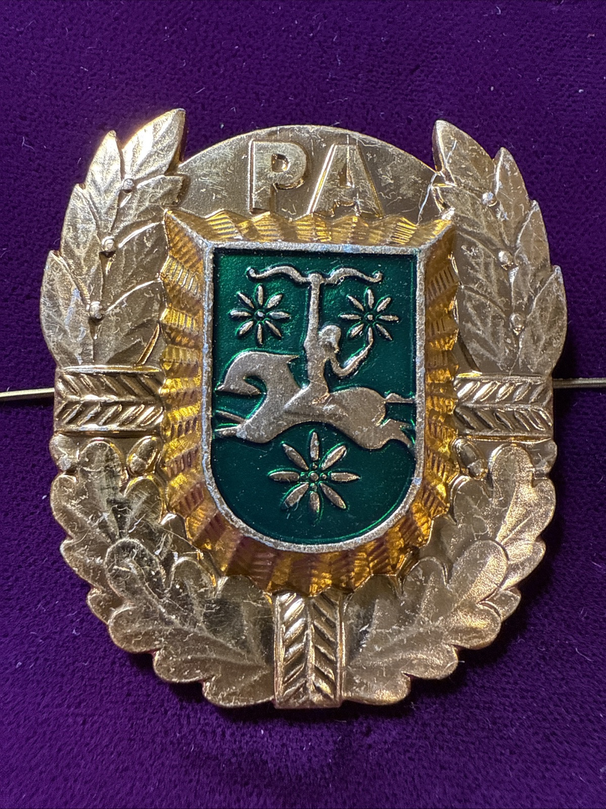 ABKHAZIA Ministry of Defence Cockade of Uniform Cap of Sergeants Corps
