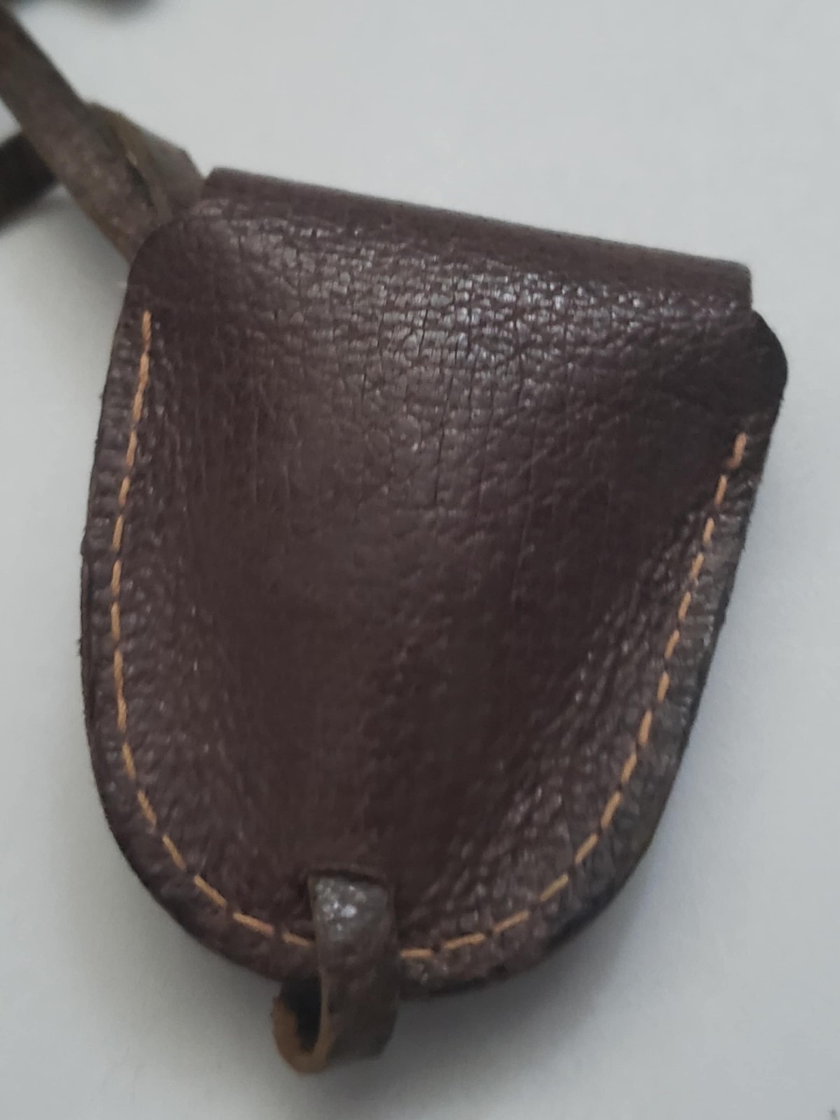 Vintage GUCCI Brass Padlock with Keys & Pouch