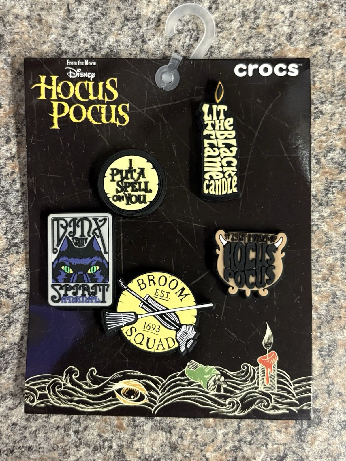 Disney Hocus Pocus Jibbitz for Crocs