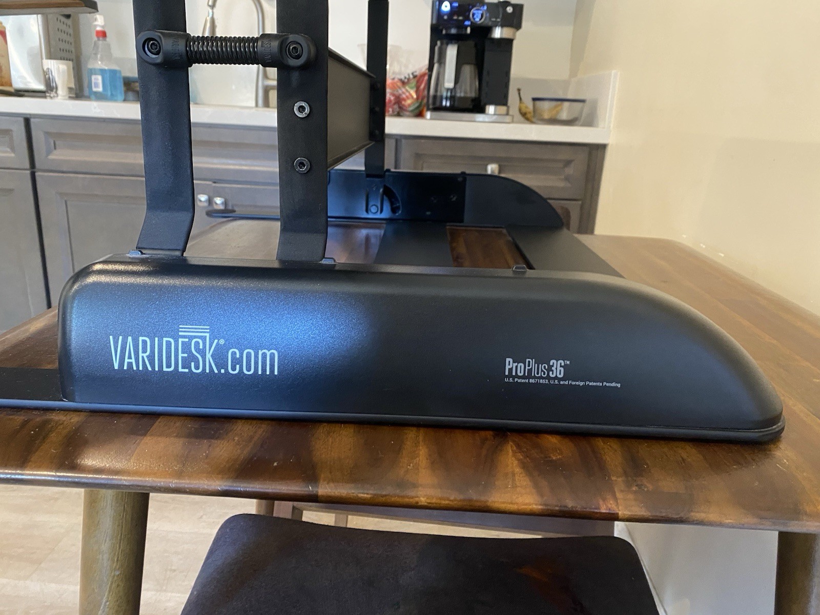 VARIDESK Pro Plus 36 Adjustable Height Rectangle Desk Converter 36in