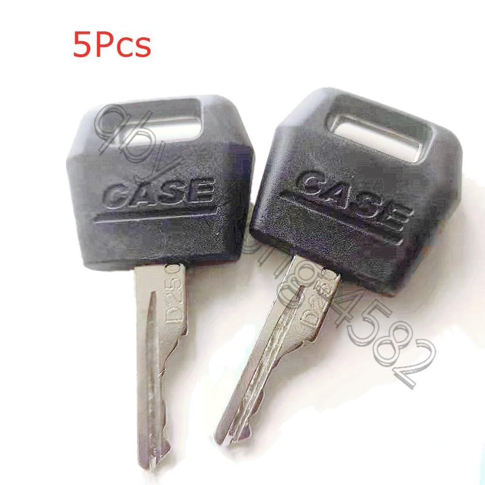 （5）Ignition key for Case International Tractor 580D 580K 580L BACKHOE LOADER