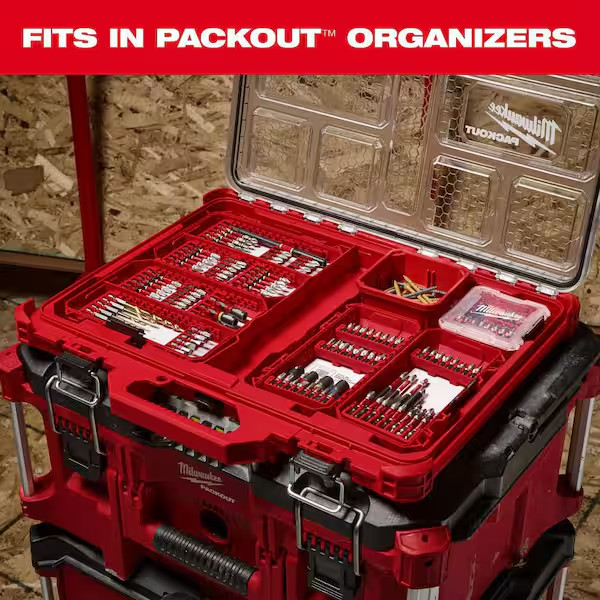Milwaukee Tool 48-32-9920 Customizable Small Case For Impact Driver Accessories