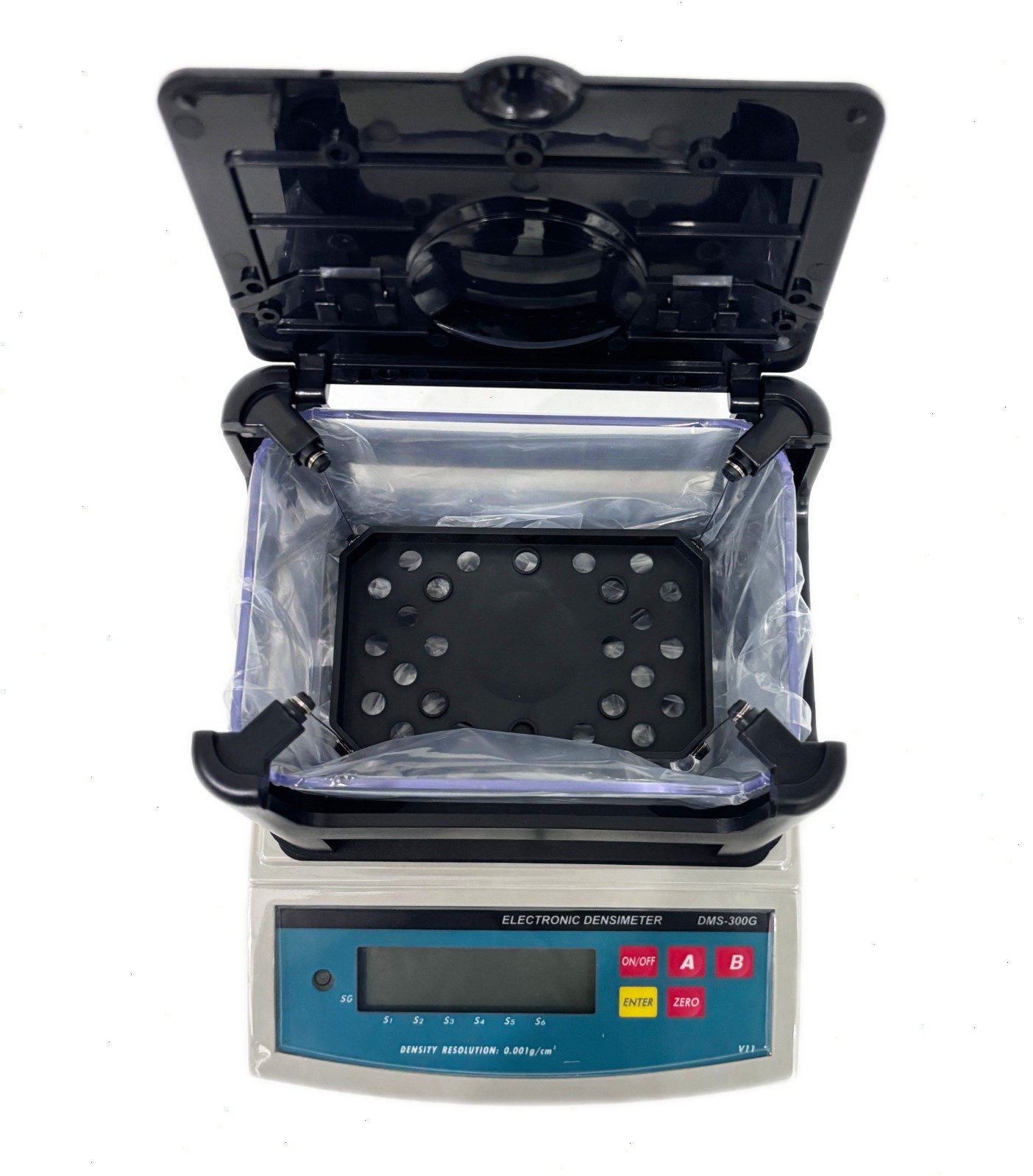 Solid Densimeter with Maximum 300g Resolution 0.001g/cm³ RS232 Interface