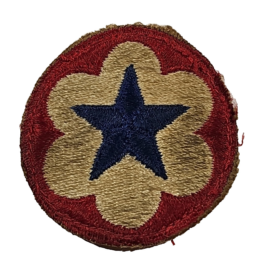 Vintage WW2 US Army Service Forces Shoulder Patch SSI Cut Edge Original
