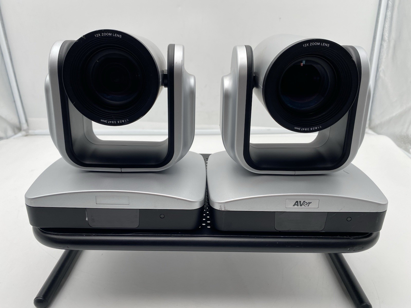 Lot of 2 AVer Cam520 V8U0D Conferencing Camera w/ Stand