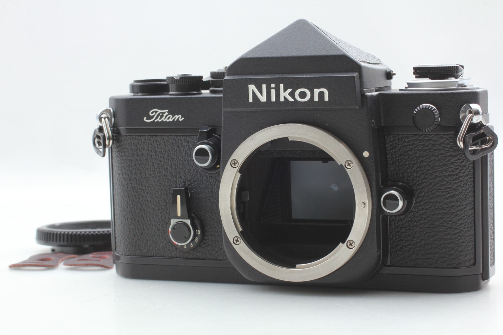 [Top MINT] Nikon F2 Titan With Name 35mm SLR Film Camera Body Black From JAPAN