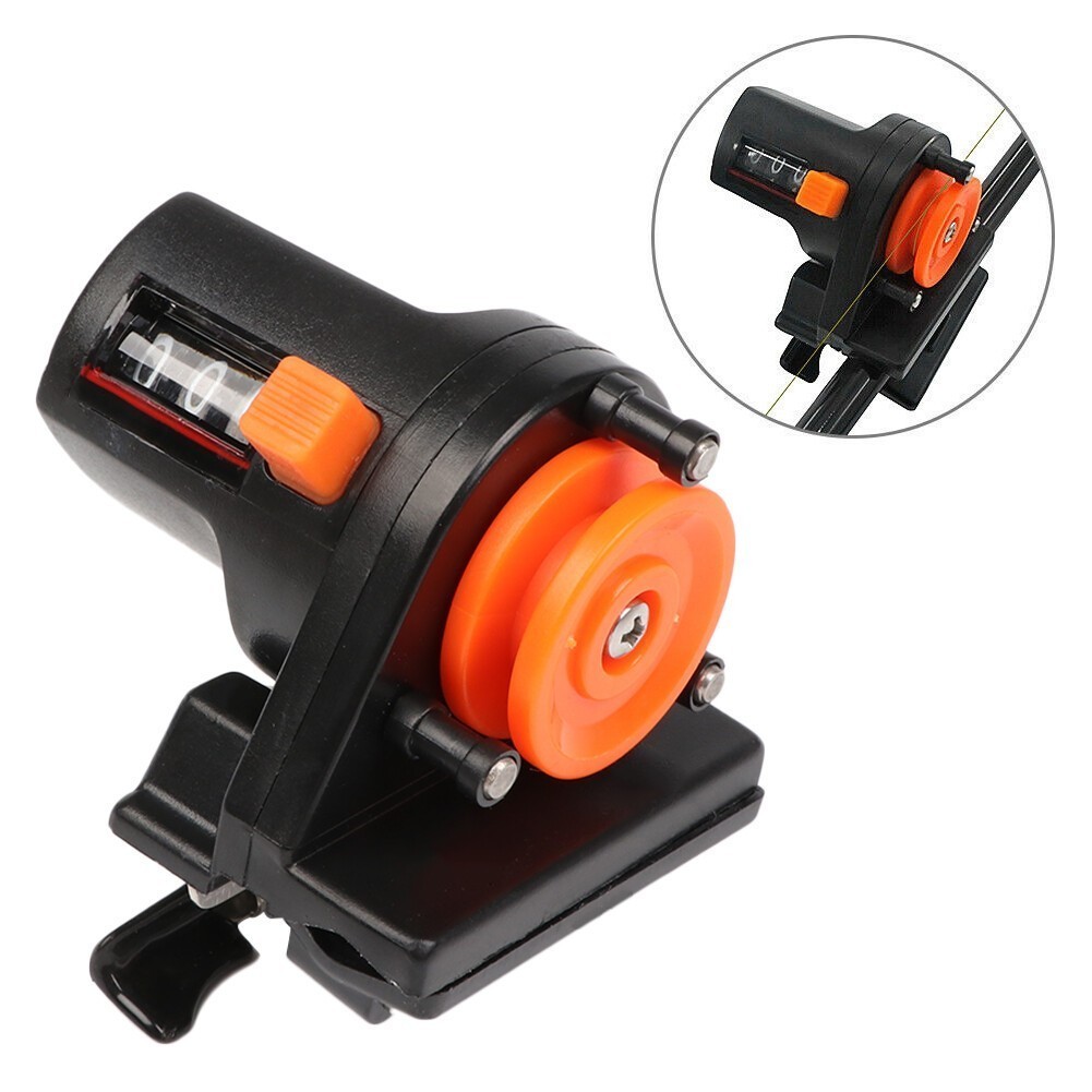 0~999M Fishing Line Counter Portable Fish Finder Length Gauge Depth Tackle Tool