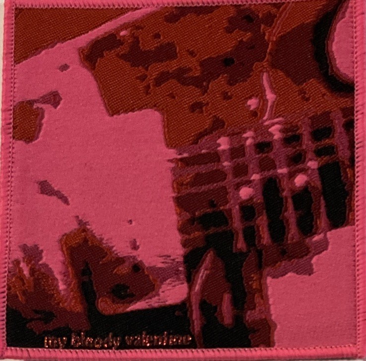My Bloody Valentine - Loveless 3.5" x 3.5" Woven Patch [Shoegaze / Emo Metal]