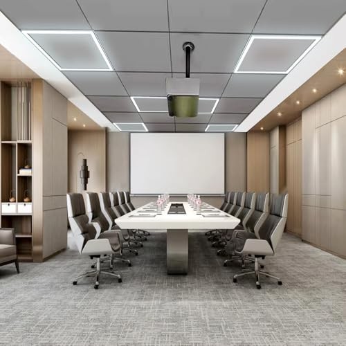 Flat Panel Light 2x2 Ft 4 Pack Led Frame Panel, Border Glow Light 45W 4 pcs