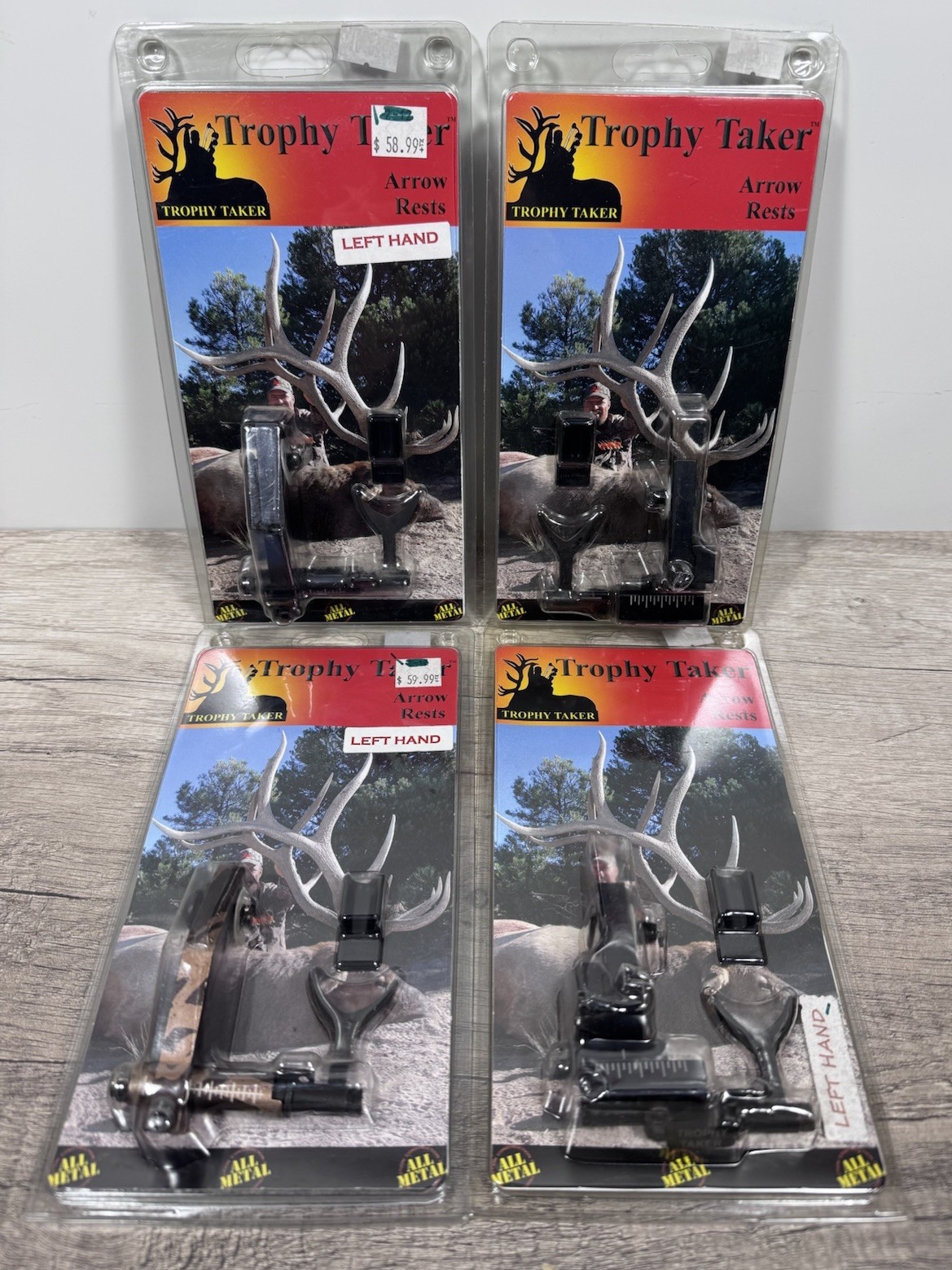 Trophy Taker Shakey Hunter All Metal Drop Away Arrow Rest RH & LH New Old Stock