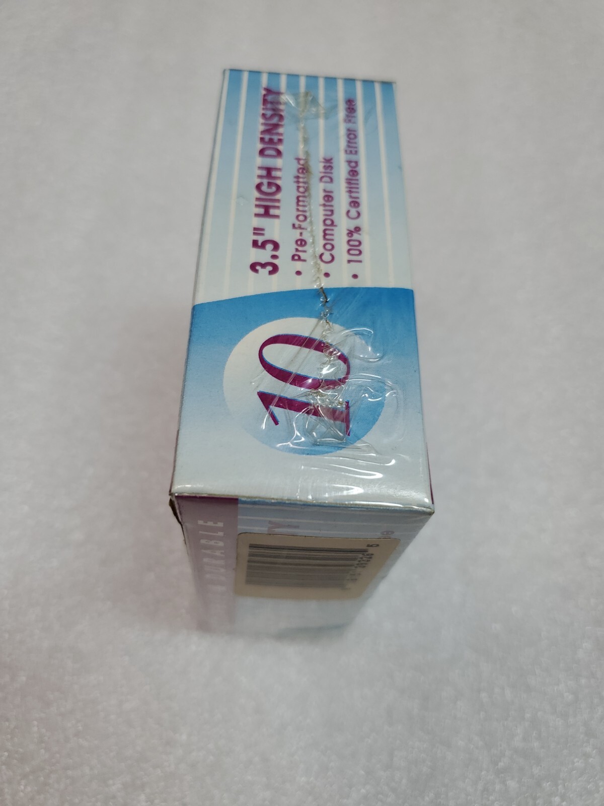 High Density 3.5" Computer Disk Pre-Formatted 10 pack NEW SEALED