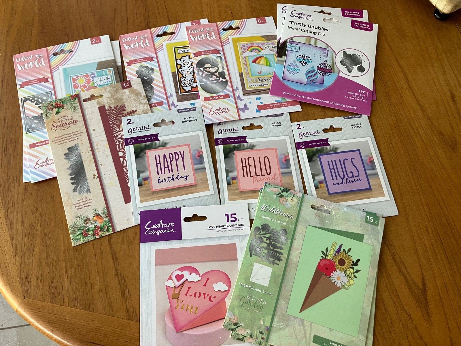 Crafter's Companion/Gemini Assorted Die Sets - You Choose