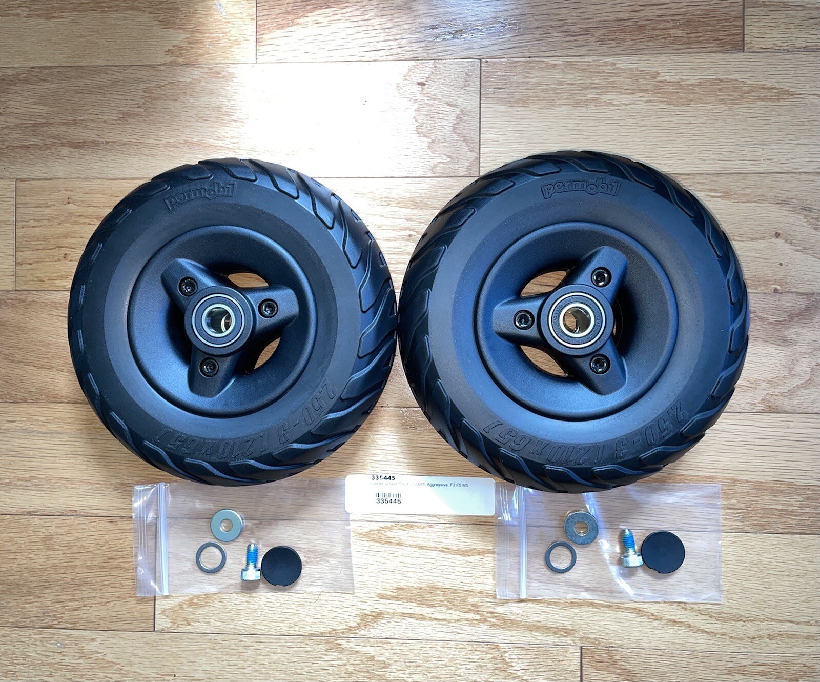 NEW: Permobil “AQUA” Drive Wheel Accent Trim Piece, replace damaged. Version 2