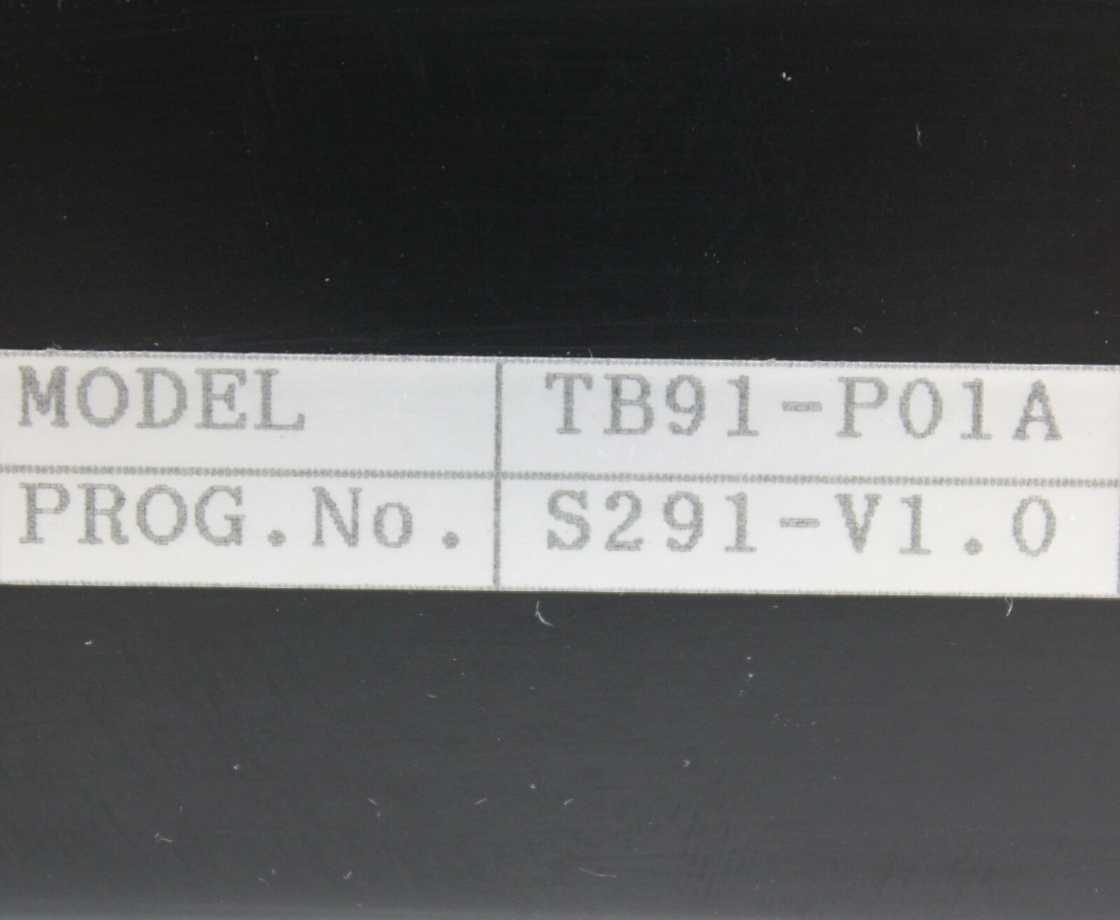 NEW WTC TB91-P01A Teaching Box TB91 Program No. S291-V1.0