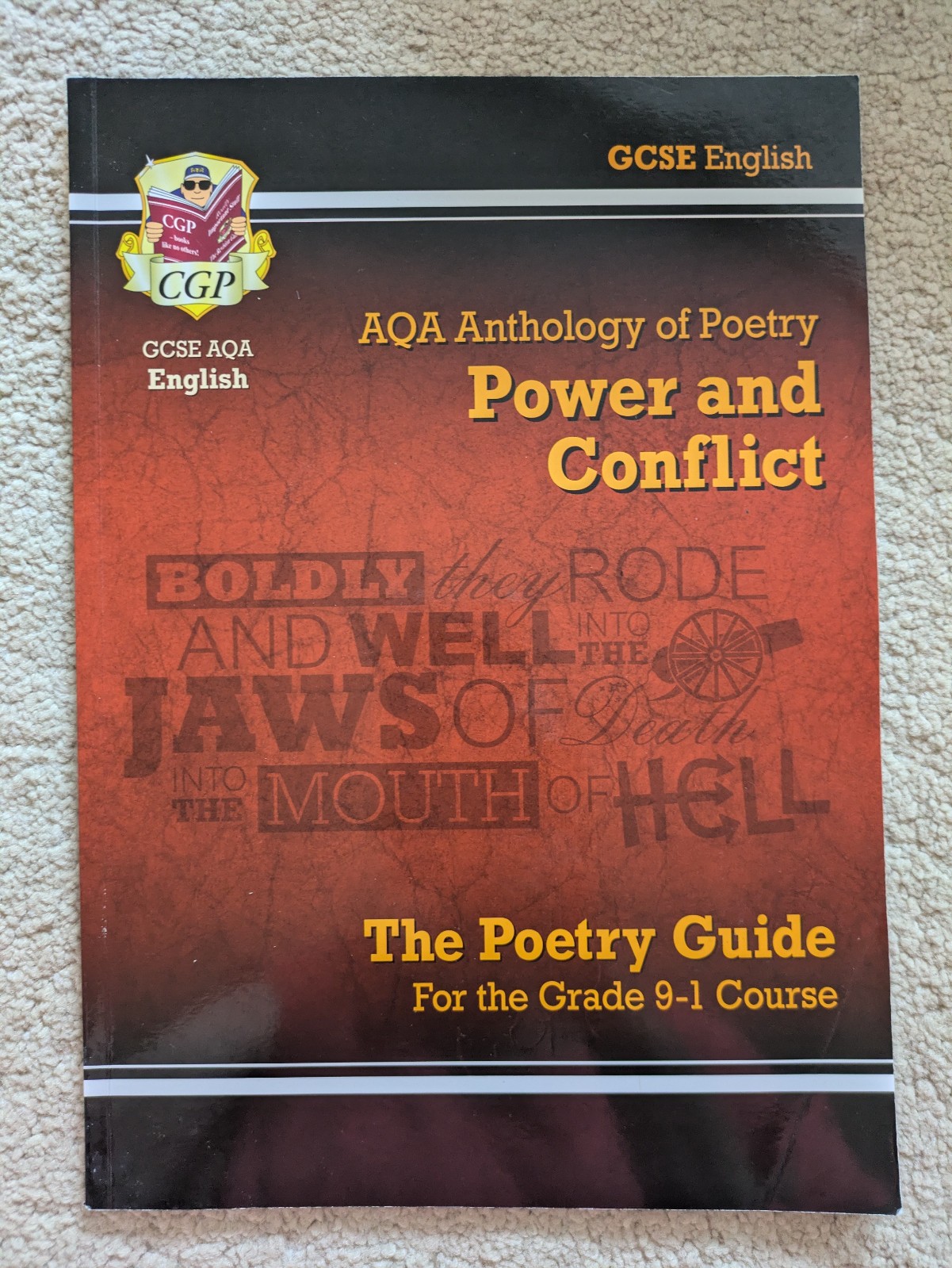 GCSE English Literature AQA Poetry Guide: Power & Conflict Anth... by CGP Books