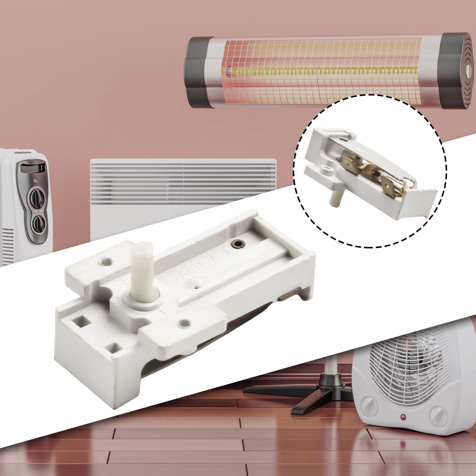 Reliable Electric Heater Thermostat Temperature Control Switch 250V16A