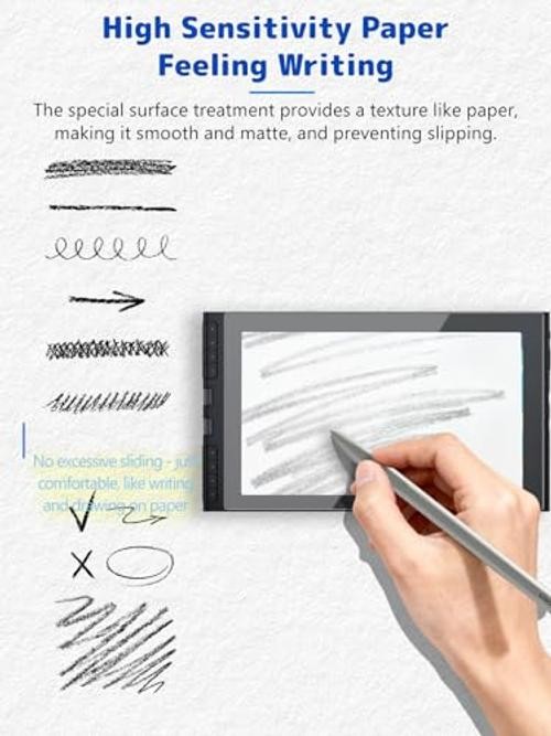 -Pack Matte Screen Protector for XPPen Artist2 3rd.9 inch Drawing 1