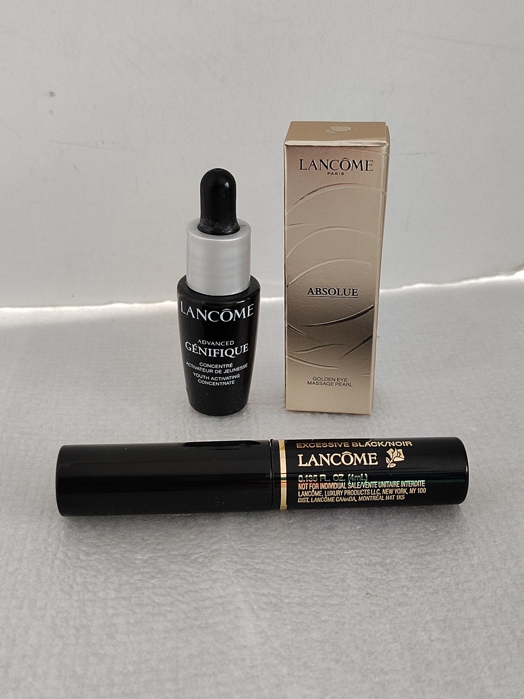 3- Lancome Genifique Hypnose Absolue Gold Eye Massage Wrinkle Correct Applicator