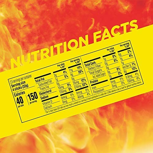 Slim Jim Smoked Meat Sticks, Mild Flavor, 6g Protein Per Serving, Snack Size, Ea