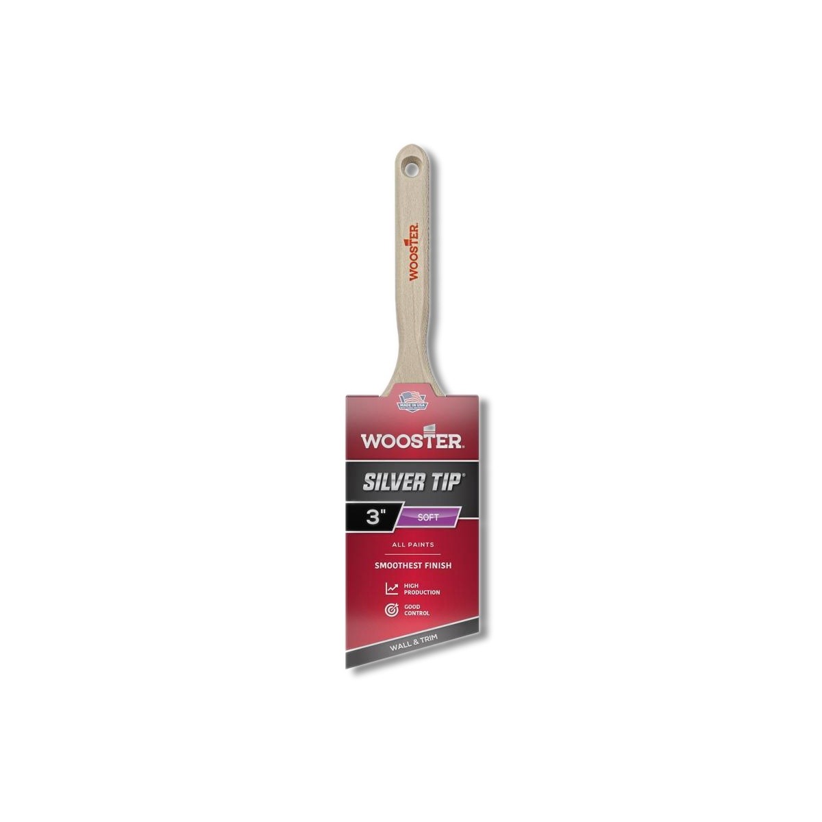 Wooster Silver Tip 3 in Angle Paint Brush 5221-3
