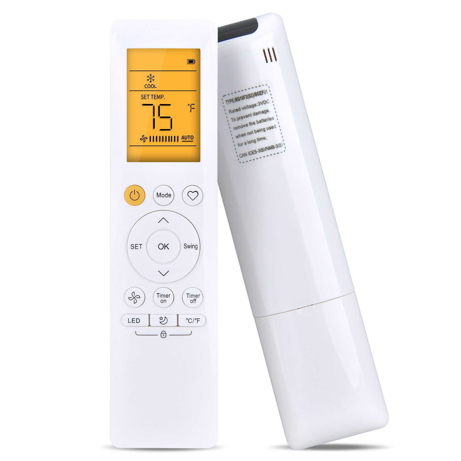 Remote Control For Midea Air Conditioner MAP14S1TBL MAP14HS1TBL MAP12S1TBL