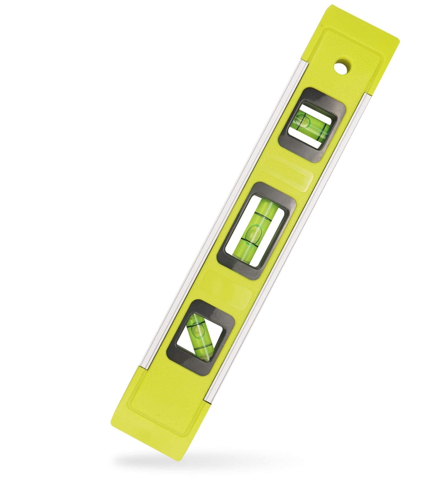 Magnetic Torpedo Level 9 Inch Aluminum Reinforced Green 1PCS