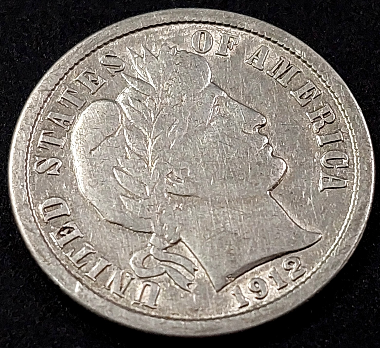 1912 Barber Dime!
