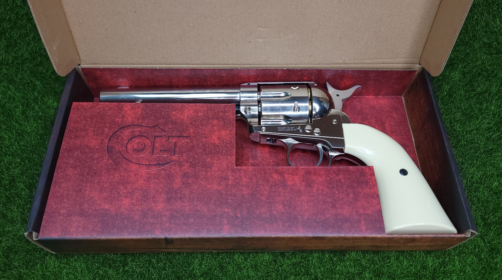 Umarex Colt Peacemaker Single Action Army 45 BB Air Pistol Revolver - 2254048