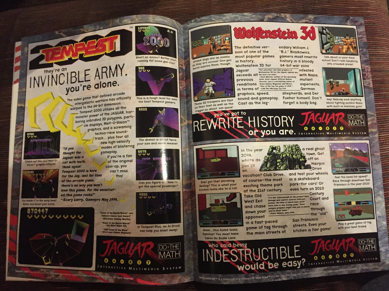 CATALOG/BROCHURE Atari Jaguar NEW Original! 14 Pages