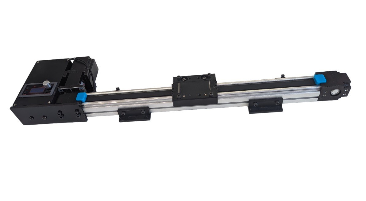 Traversing Linear System with Stepper Motor and Controller (1500mm Stroke)
