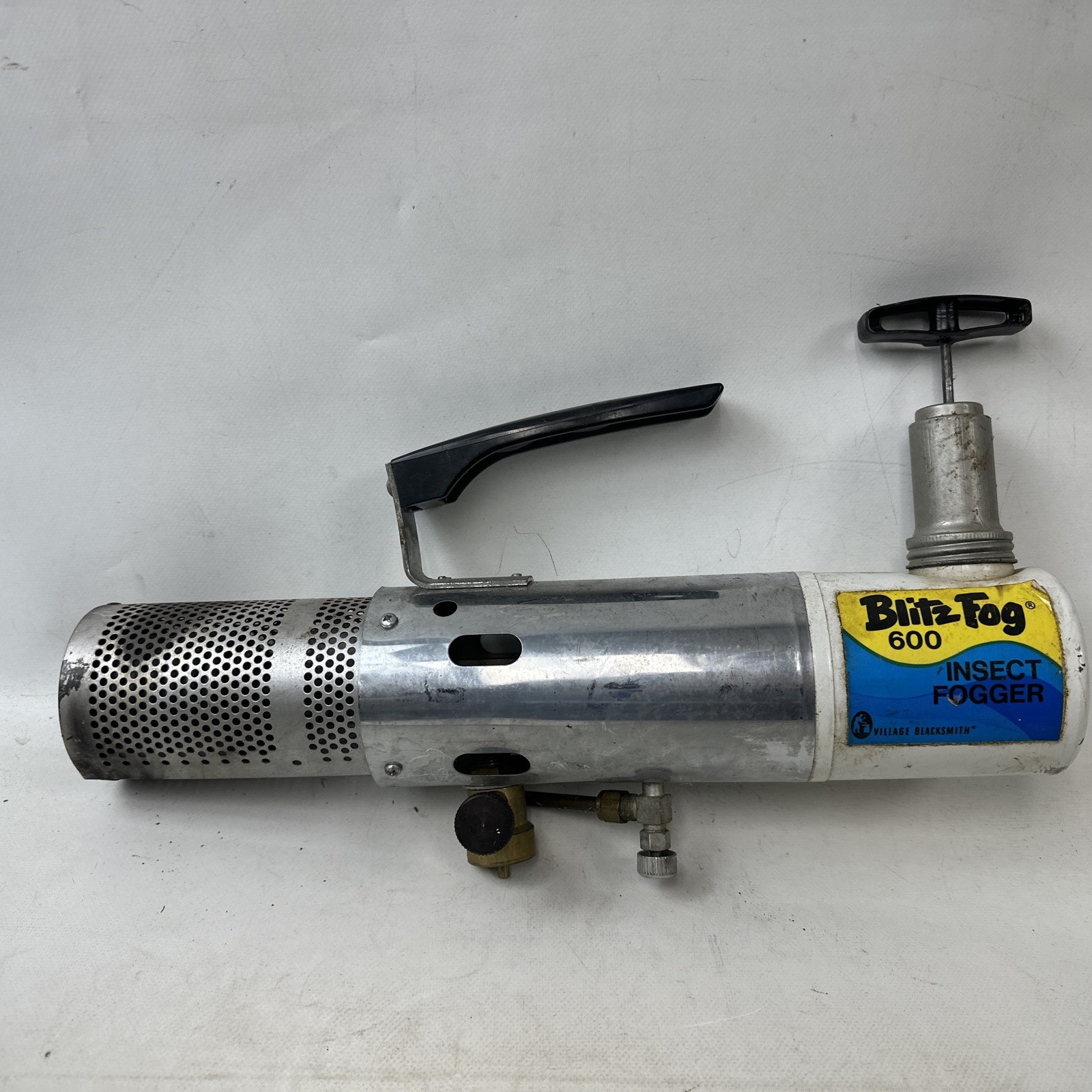 Blitz Fog 600 Insect Fogger Village Blacksmith Silver Vintage