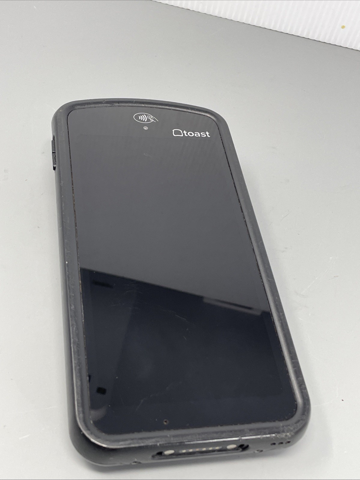 toast Flex POS Go 2 Handheld Tablet Mobile Computer Device. For Parts Only