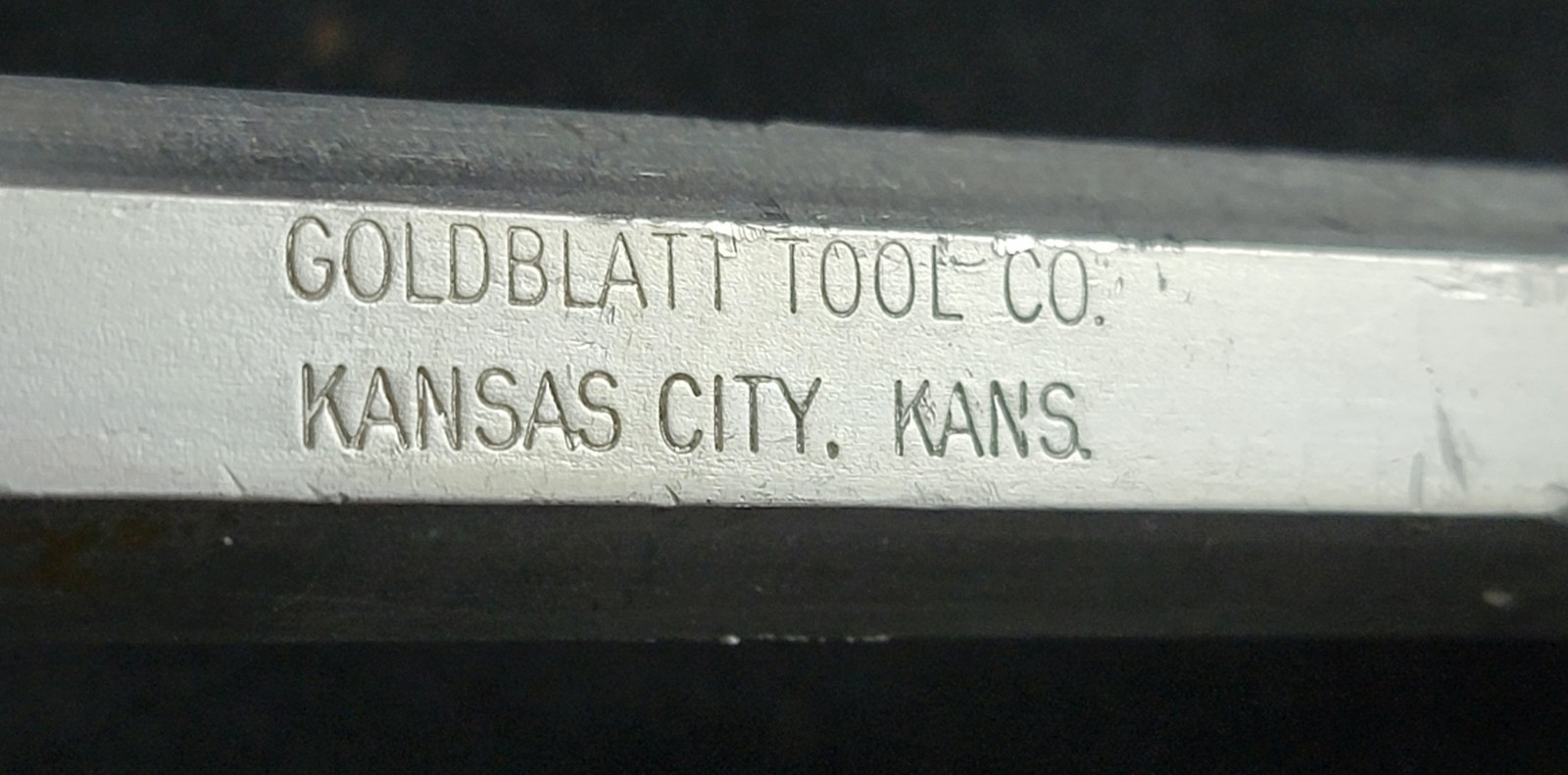 Pin Punch 8" Machinist Tool Goldblatt Tool Co Vintage Steel