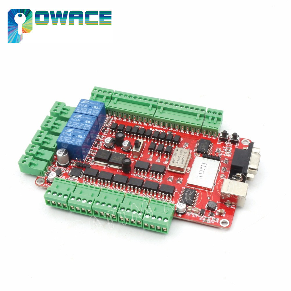 4 Axis USBCNC Breakout Board Interface Controller+Hand Controller for CNC Router