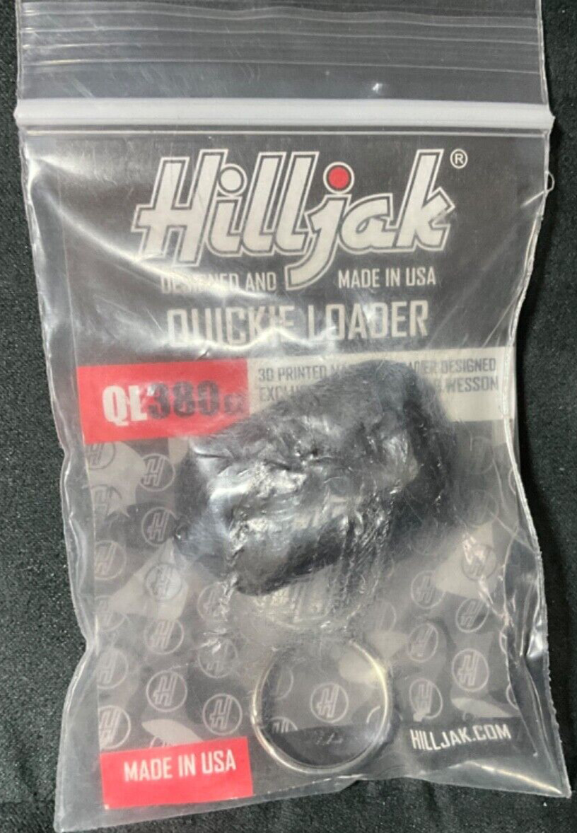 Smith & Wesson M&P Shield 380 EZ Speed loader by Hilljak QL380ez, Black NIP