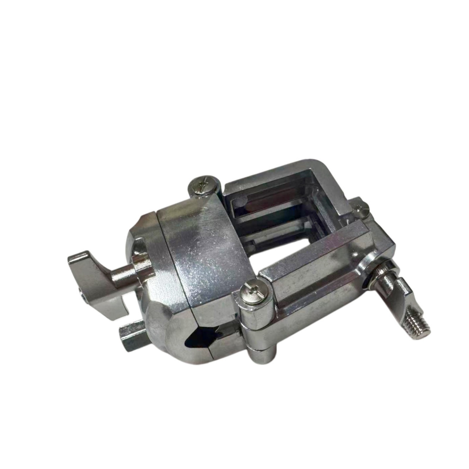 Drum Rack Clamp Adjustable Drum Rack Connector Metal for Live Performances
