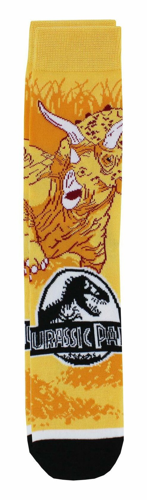 Jurassic Park Dinosaurs Adult Casual Crew Socks, 6-Pack, Size 6-12