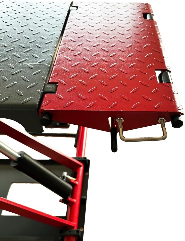 KT-X77 7000 lbs Portable Medium Height Scissor Lift Adjustable Height Lift