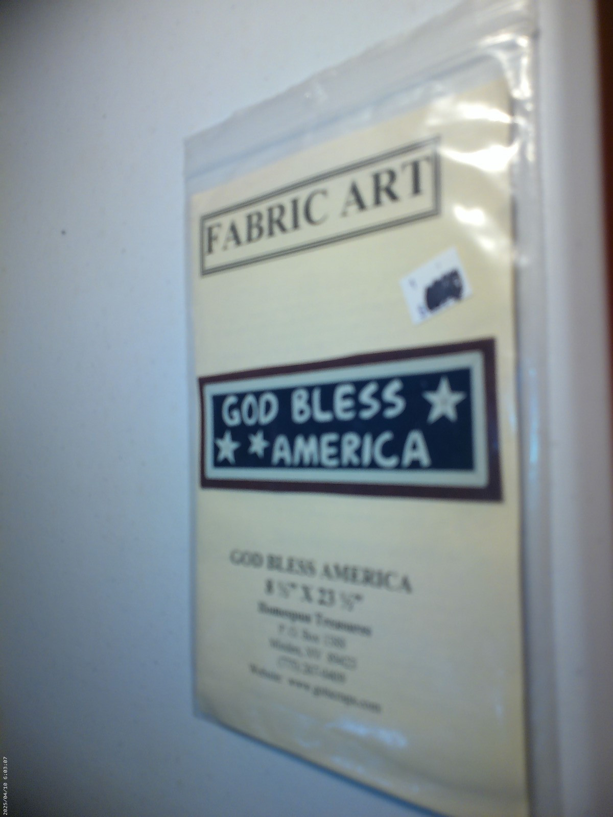 Homespun Treasures God Bless America