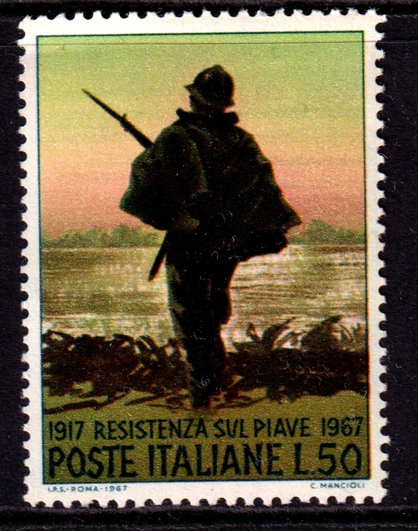 Italy 1967 Battle of Piave Mint MNH SC 975