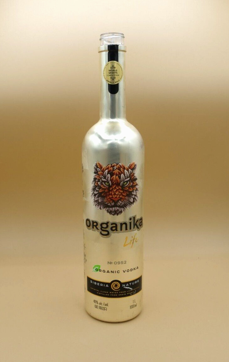 ORGANIKA Organic  Vodka #0952 EMPTY Bottle Decoration