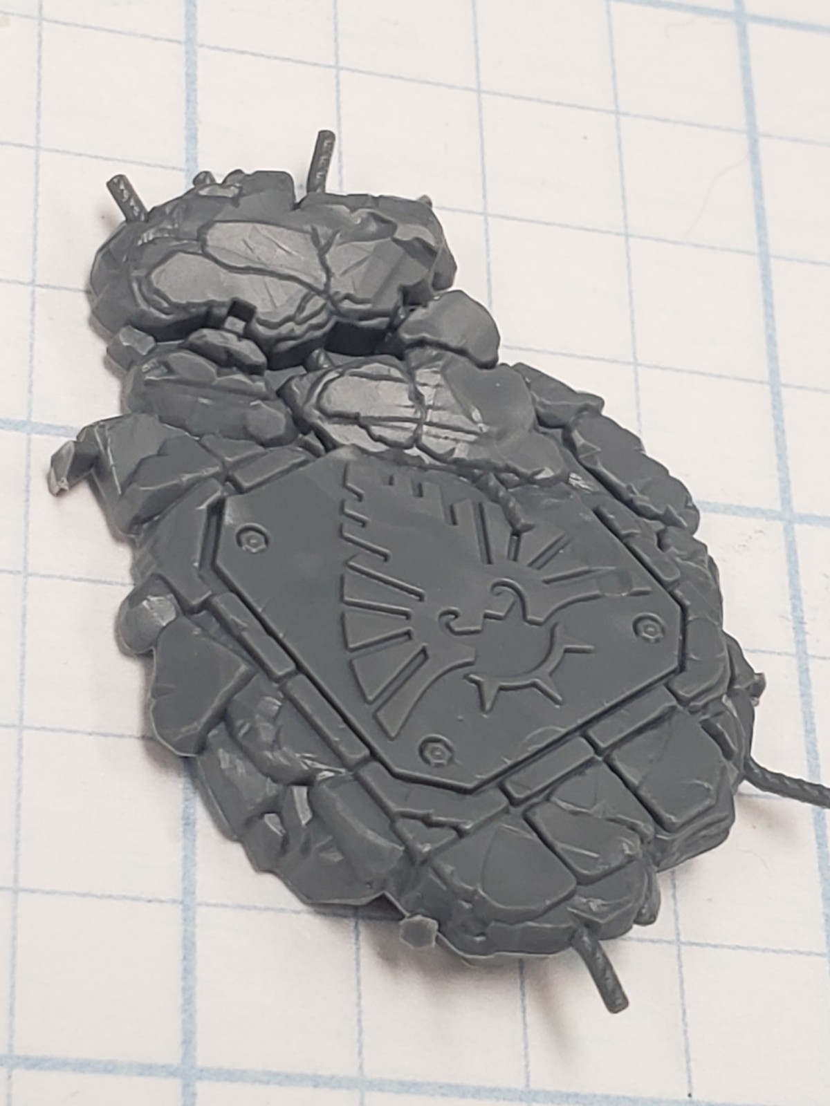 Warhammer 30k Legio Custodes Bits Shield Captain Terrain Aquila Rubble #06