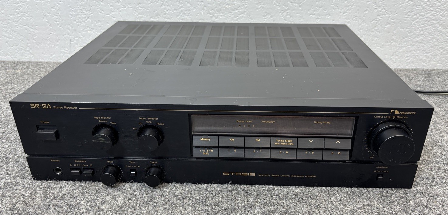 Nakamichi SR-2A Stereo Receiver STASIS