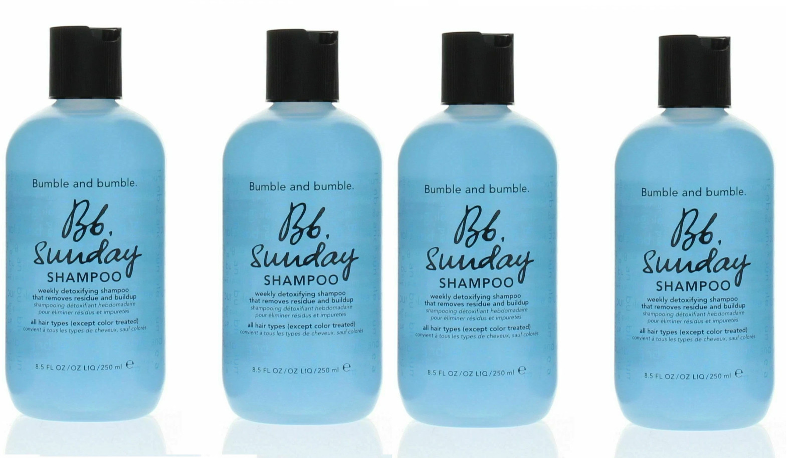 Bumble and bumble Sunday Shampoo 8.5 oz  250ML (4 pack)